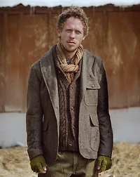 Unconstructed Wool-Blend Sport Coat