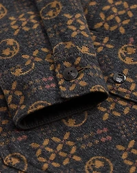 Jacquard Shirt Jacket