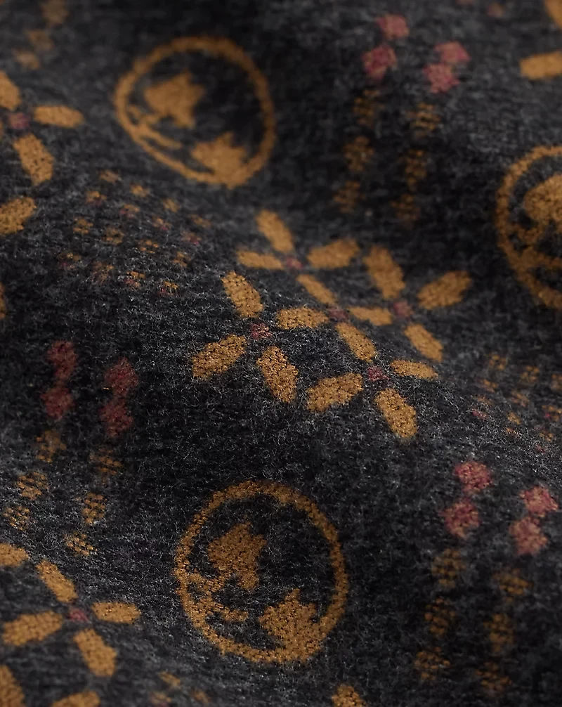 Jacquard Shirt Jacket