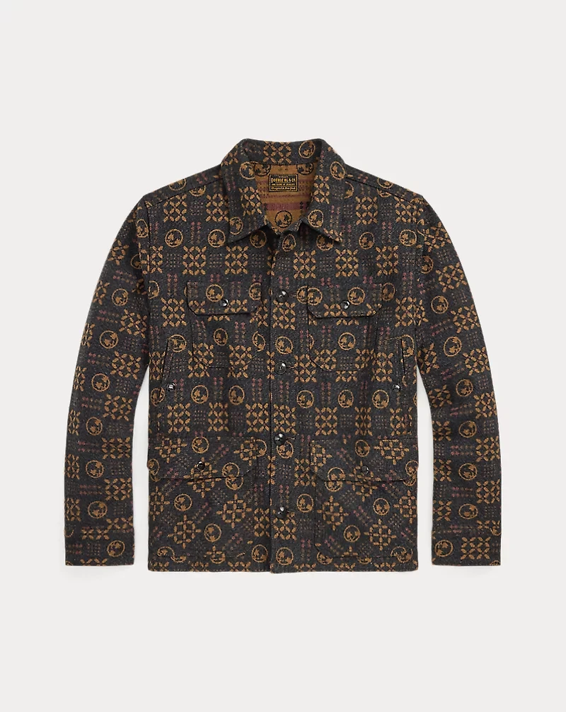 Jacquard Shirt Jacket