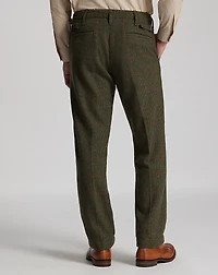 Windowpane Wool Tweed Officer’s Pant