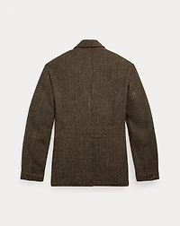 Unconstructed Wool Twill Sport Coat