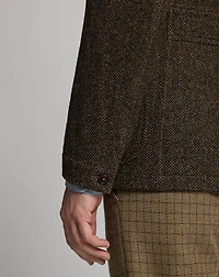 Unconstructed Wool Twill Sport Coat