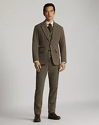 Unconstructed Herringbone Sport Coat