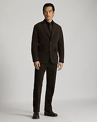 Unconstructed Diamond-Print Sport Coat