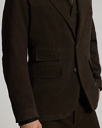 Unconstructed Diamond-Print Sport Coat