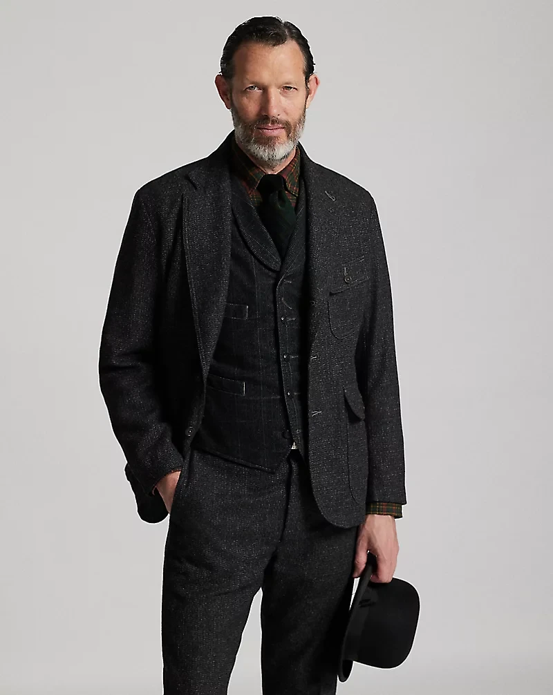 Unconstructed Wool-Cotton Sport Coat
