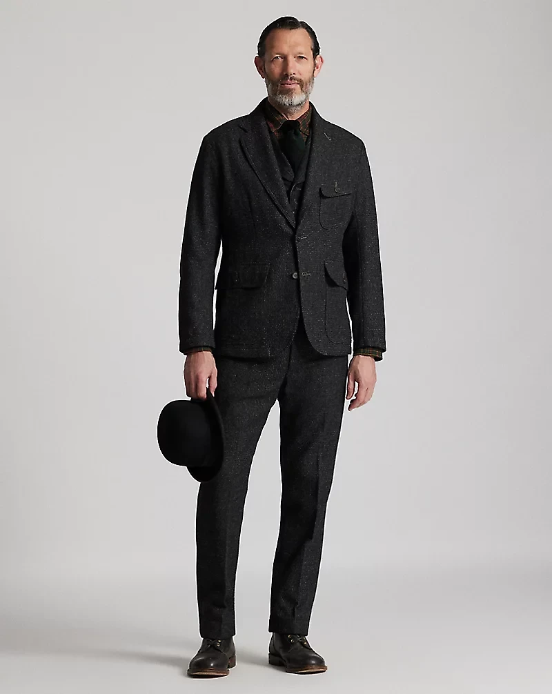 Unconstructed Wool-Cotton Sport Coat
