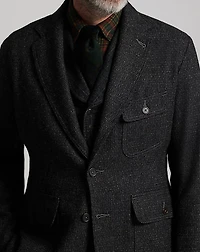 Unconstructed Wool-Cotton Sport Coat