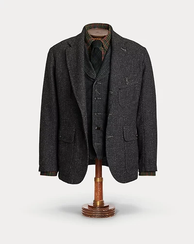 Unconstructed Wool-Cotton Sport Coat