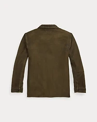 Reverse-Sateen Overshirt