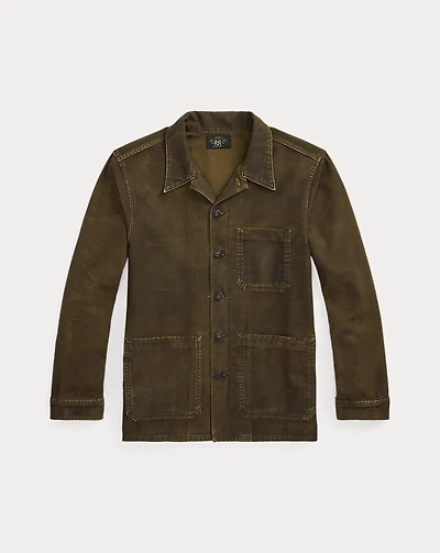 Reverse-Sateen Overshirt