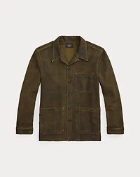 Reverse-Sateen Overshirt