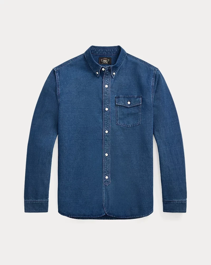 Indigo Oxford Workshirt