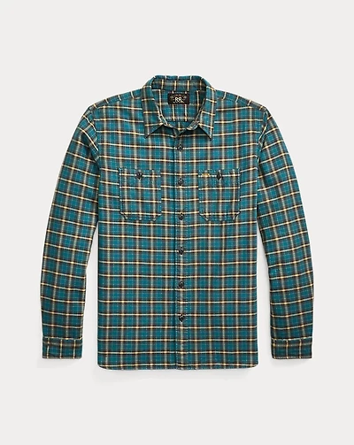 Plaid Twill Workshirt
