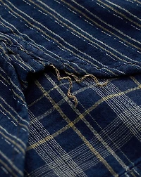 Indigo Striped Double-Faced Workshirt