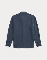Indigo Checked Double-Faced Workshirt