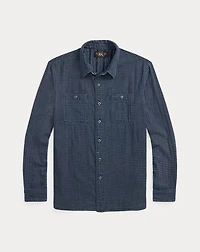 Indigo Checked Double-Faced Workshirt