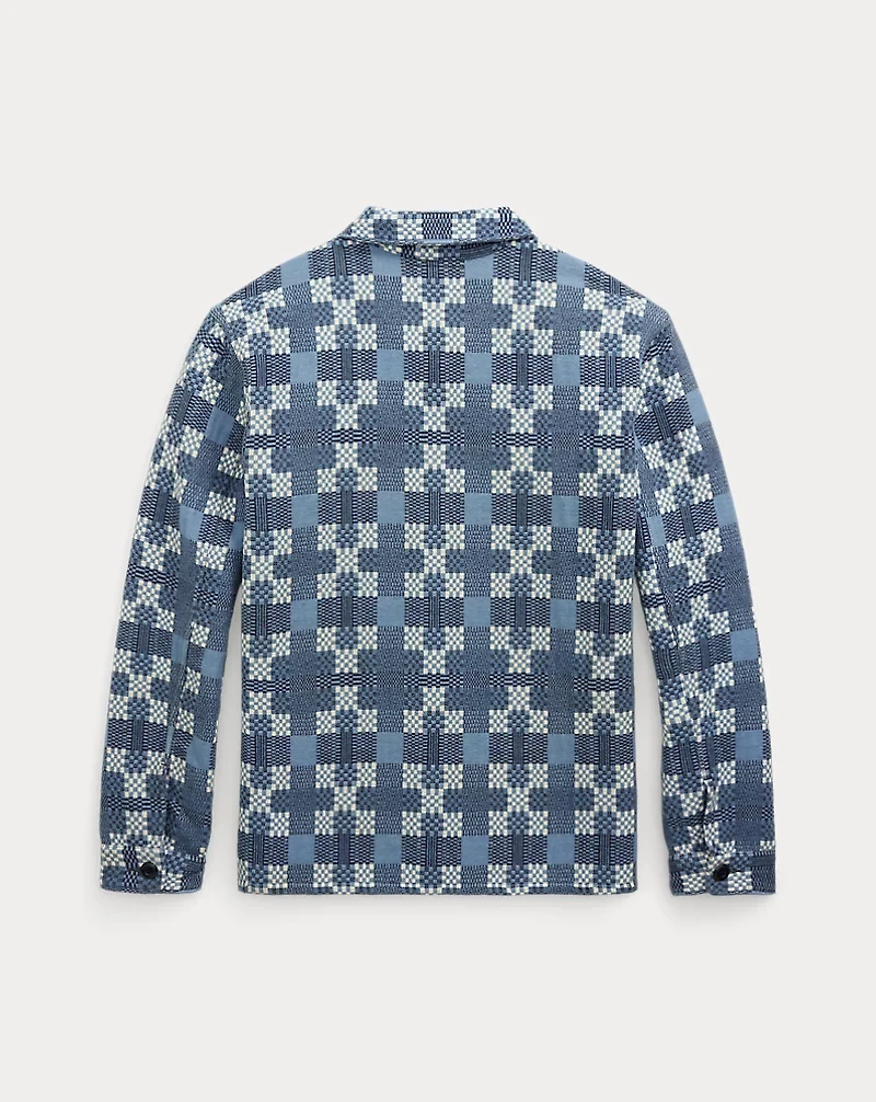 Patterned Jacquard Overshirt