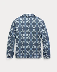 Patterned Jacquard Overshirt