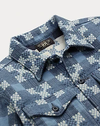 Patterned Jacquard Overshirt