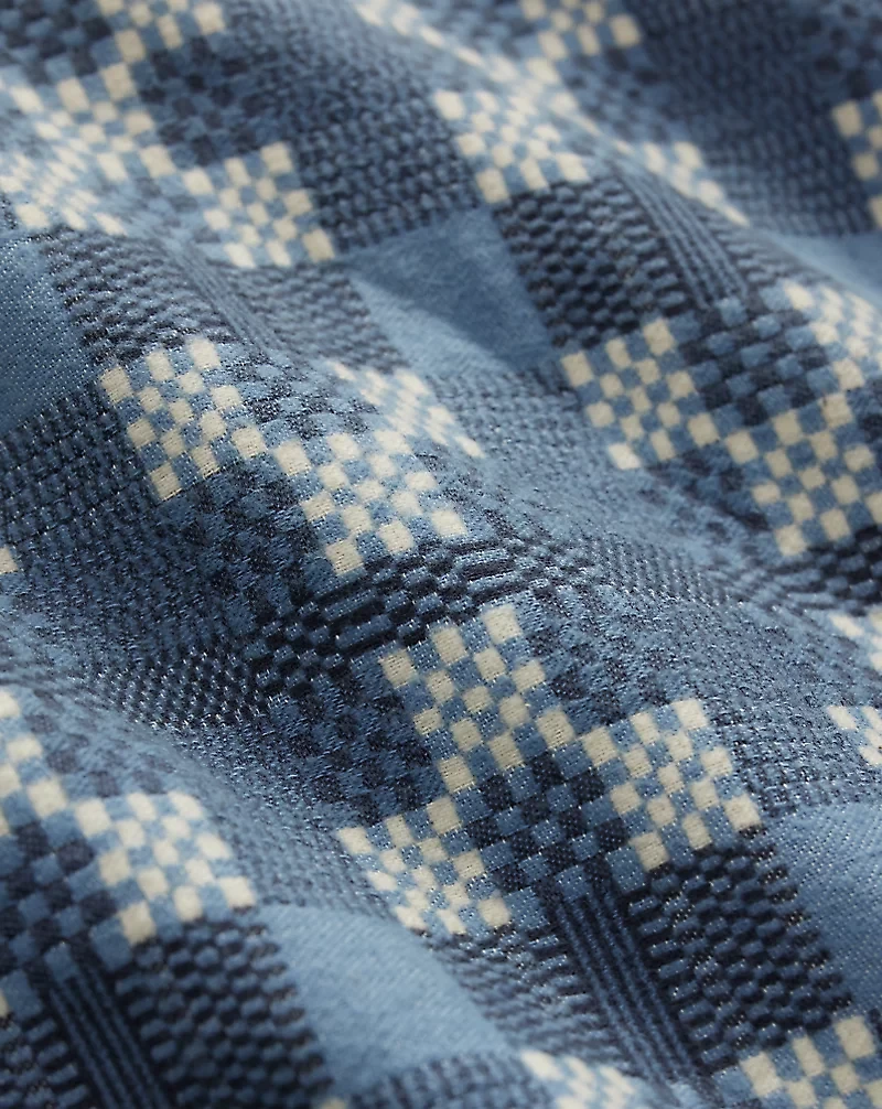 Patterned Jacquard Overshirt