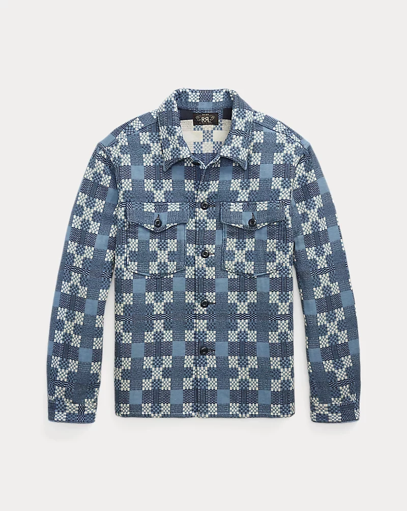 Patterned Jacquard Overshirt