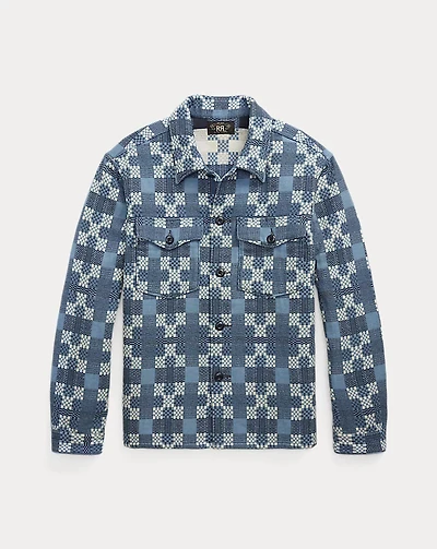 Patterned Jacquard Overshirt