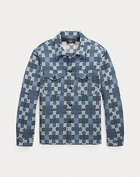 Patterned Jacquard Overshirt