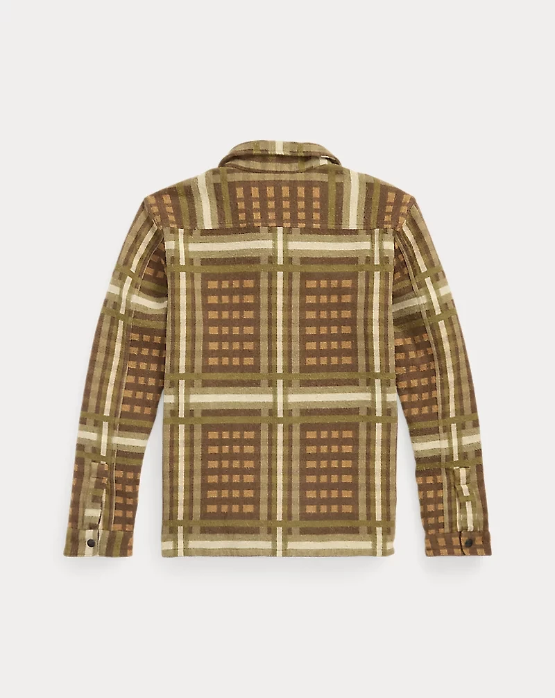 Patterned Jacquard Overshirt