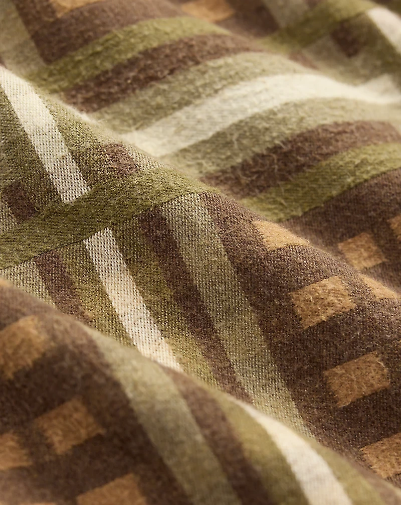 Patterned Jacquard Overshirt