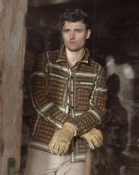 Patterned Jacquard Overshirt