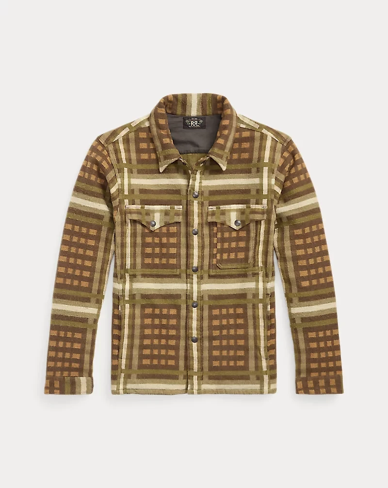 Patterned Jacquard Overshirt