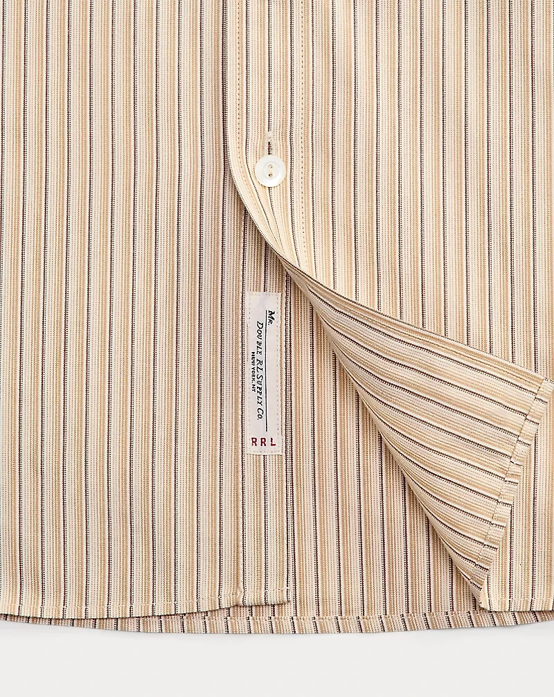 Slim Fit Striped Dobby Shirt