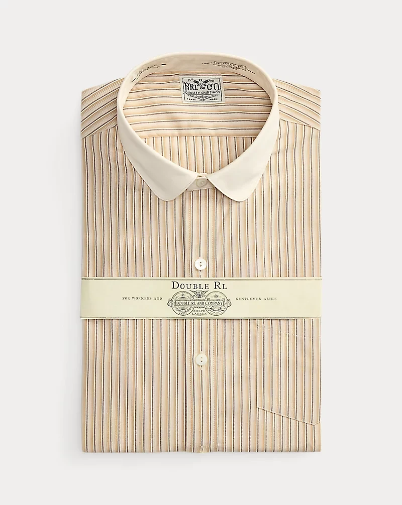 Slim Fit Striped Dobby Shirt