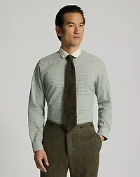 Slim Fit Checked Dobby Shirt