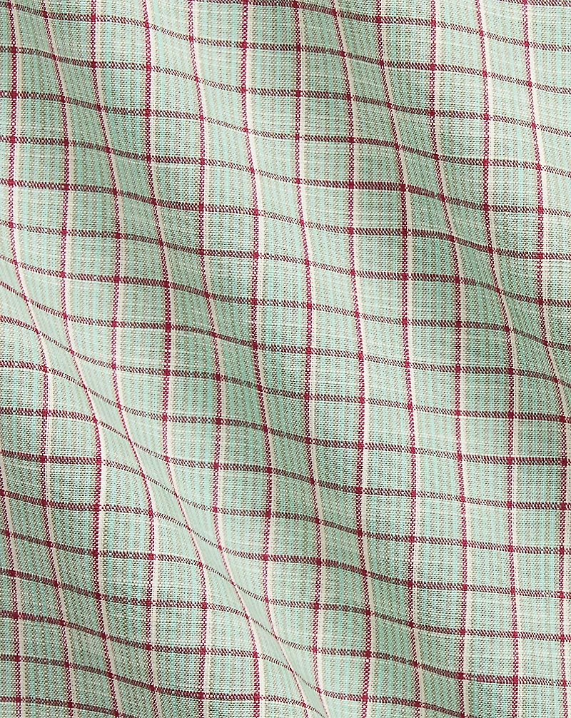 Slim Fit Checked Dobby Shirt