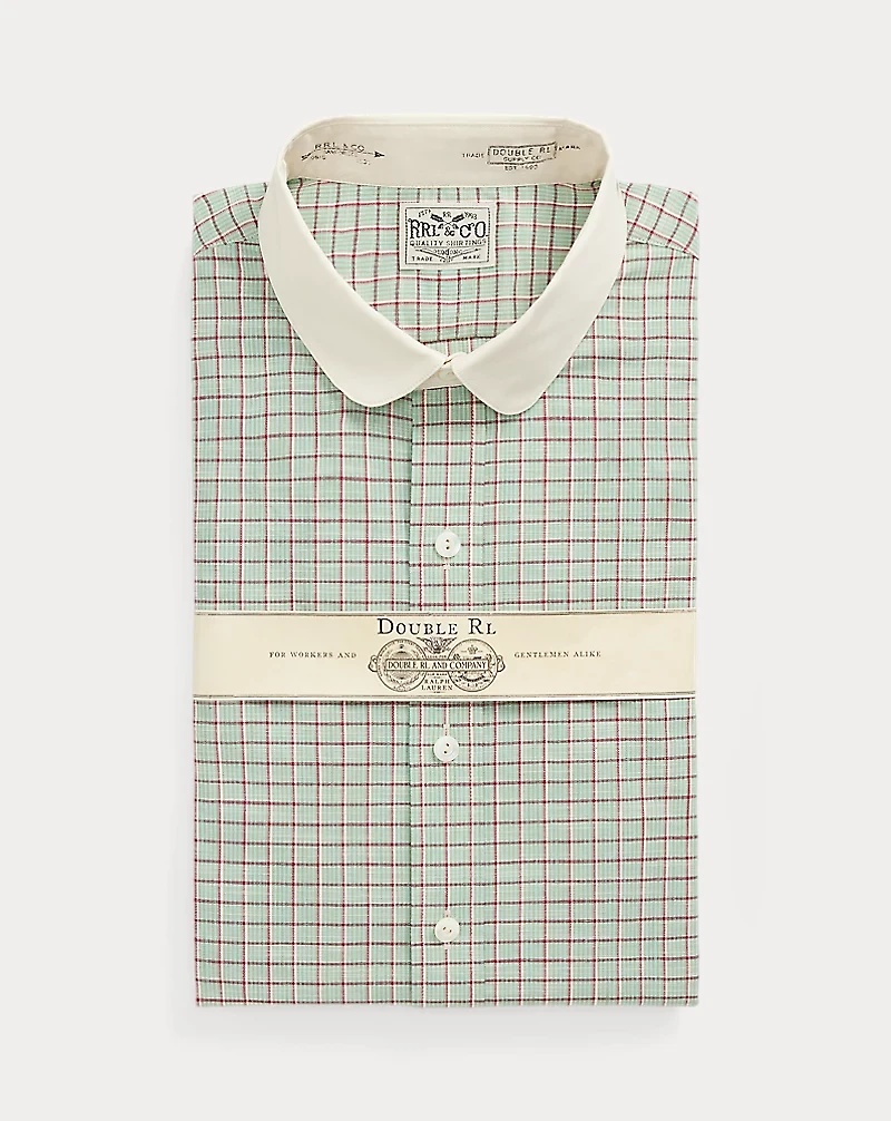 Slim Fit Checked Dobby Shirt