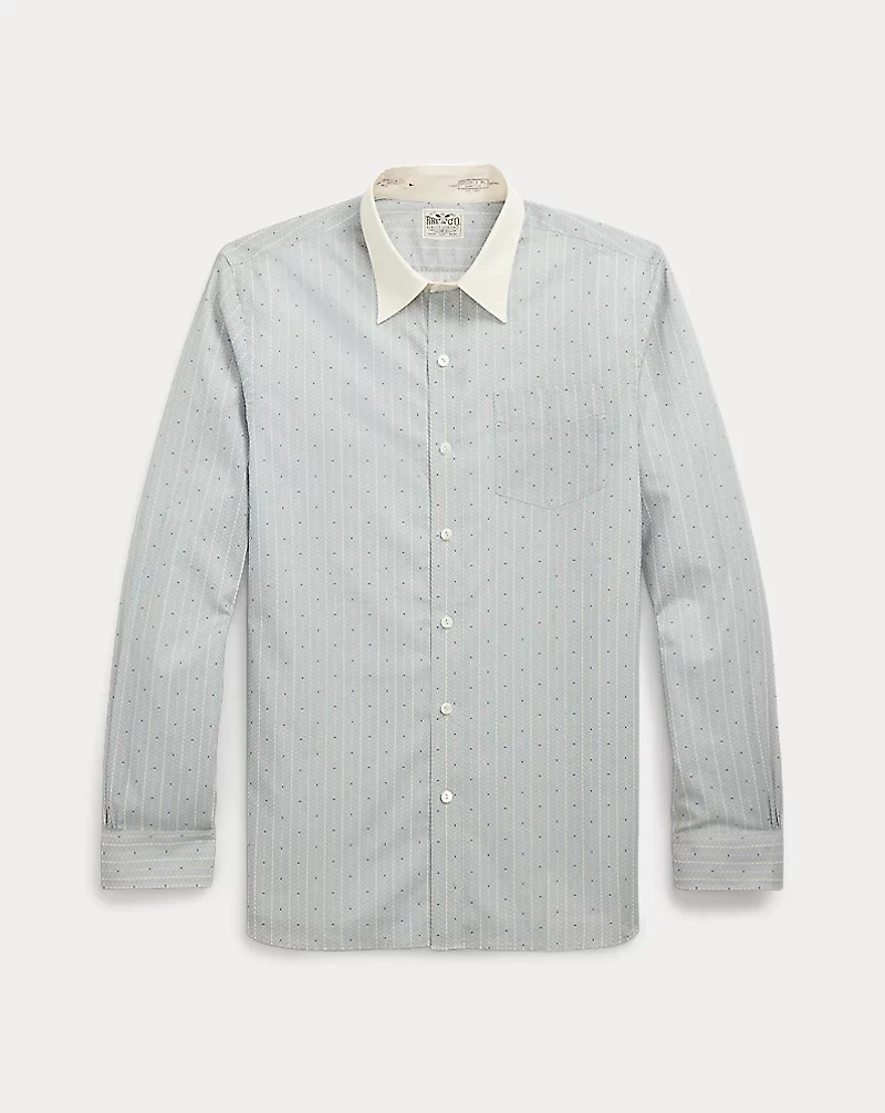 Slim Fit Print Woven Shirt