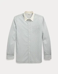 Slim Fit Print Woven Shirt