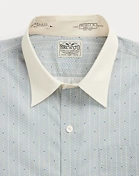 Slim Fit Print Woven Shirt