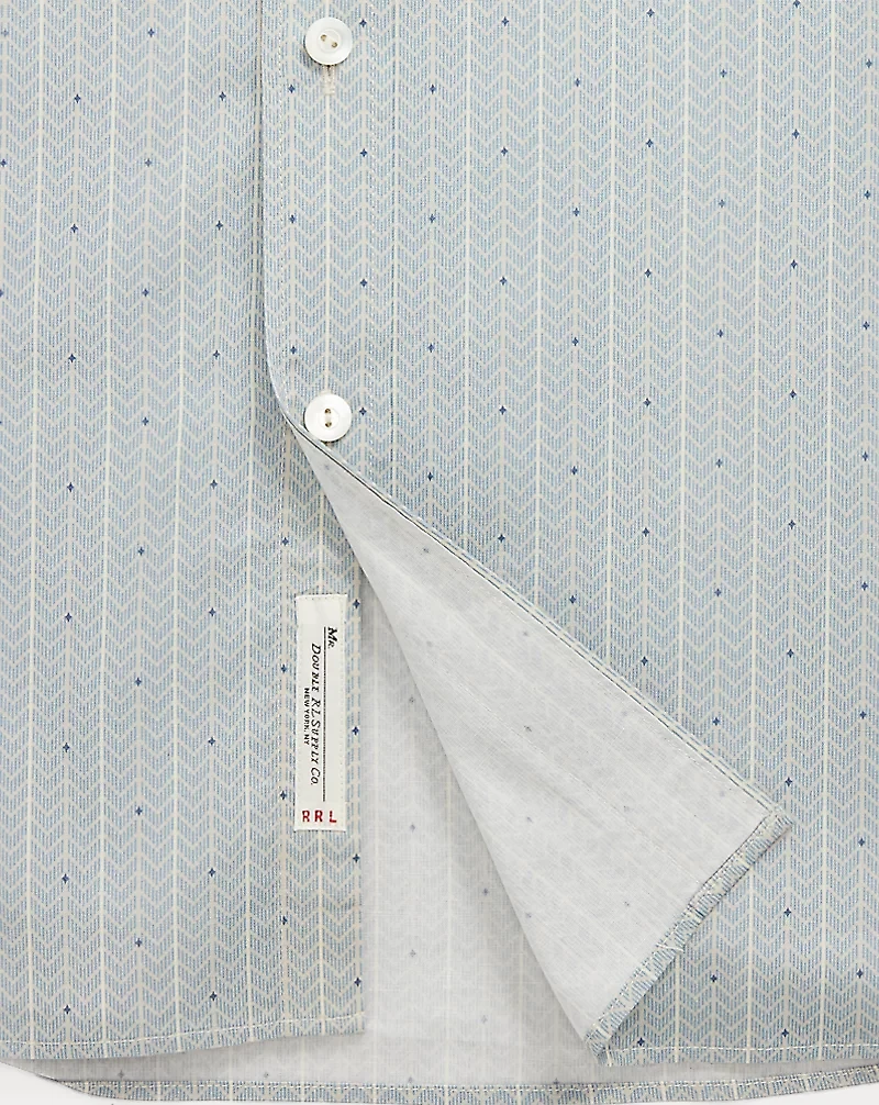 Slim Fit Print Woven Shirt
