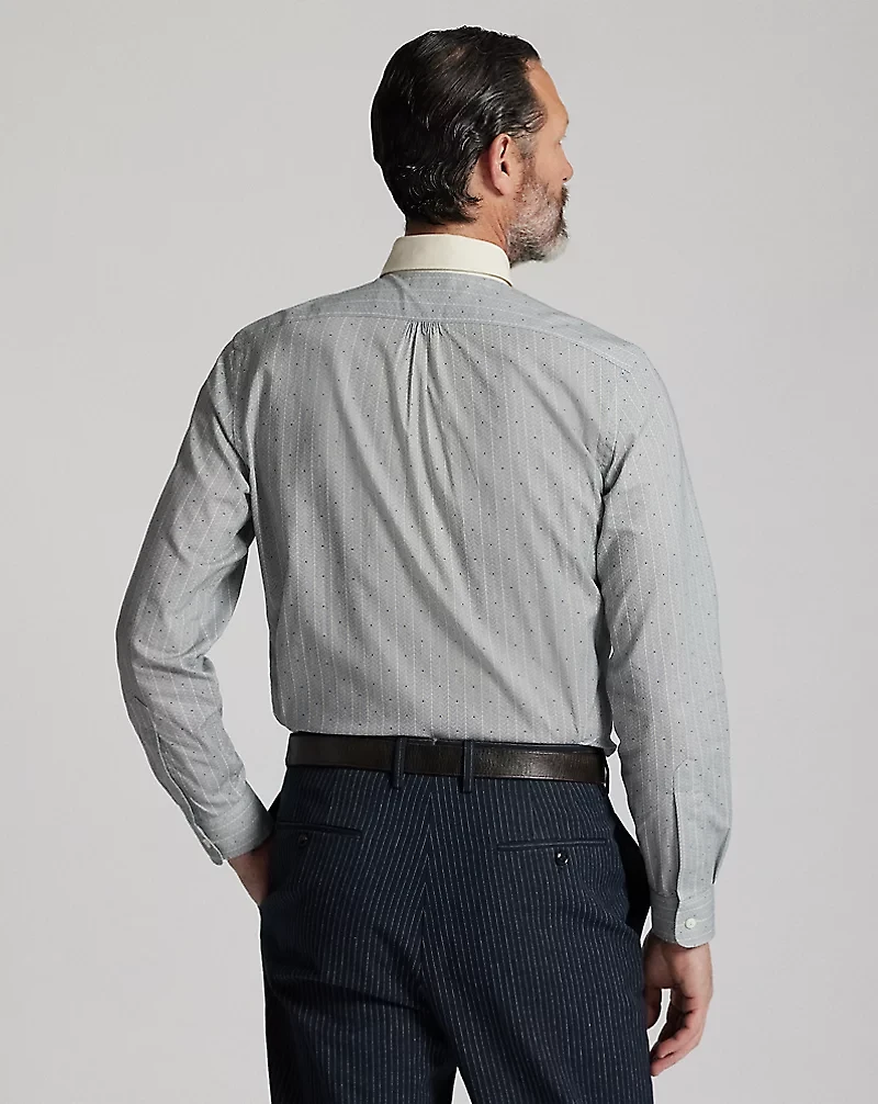 Slim Fit Print Woven Shirt