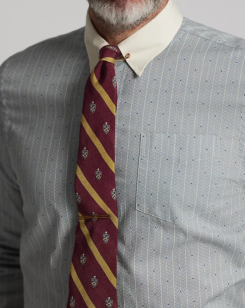 Slim Fit Print Woven Shirt