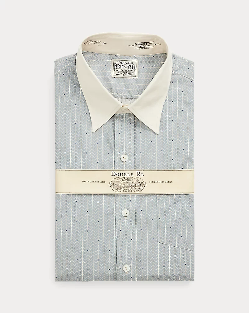 Slim Fit Print Woven Shirt