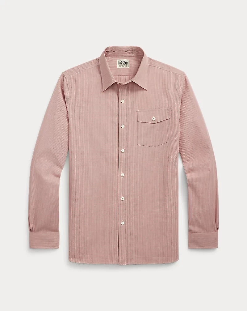 Slim Fit Checked Dobby Shirt