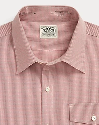 Slim Fit Checked Dobby Shirt