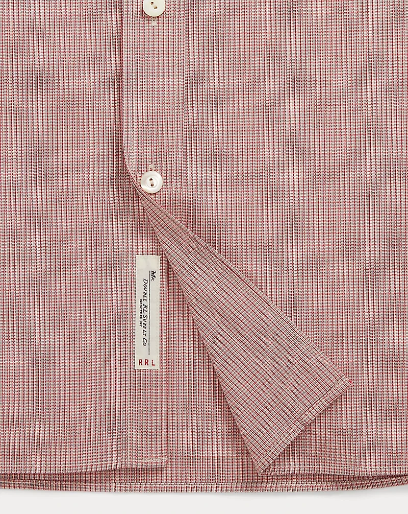 Slim Fit Checked Dobby Shirt