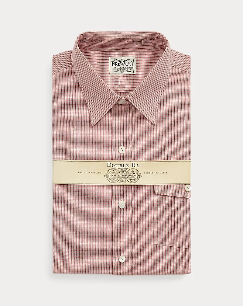 Slim Fit Checked Dobby Shirt