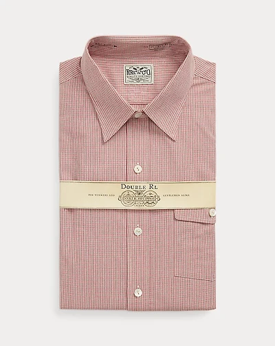 Slim Fit Checked Dobby Shirt
